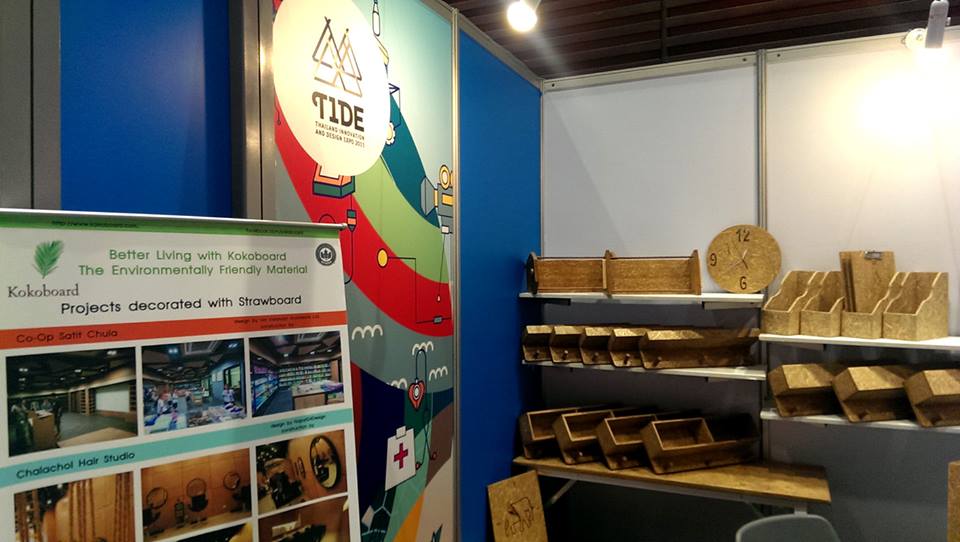 kokoboard in Thailand Innovation and Design Expo 2015 T.I.D.E